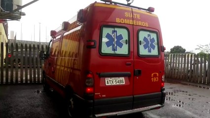 Homem ferido no XIV de Novembro é levado para UPA Veneza