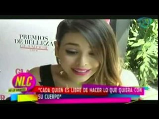 Danna Paola está libre de cirugía estéticas