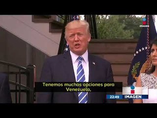 Donald Trump lanza amenaza a Venezuela | Noticias con Ciro Gómez Leyva