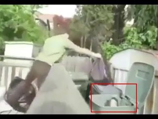 Papá lanza basura a su hijo que quería asustarlo | Final Feliz | Qué Importa