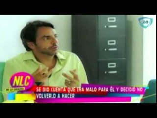 Eugenio Derbez confesó que a los 10 años probó su primer bebida alcohólica