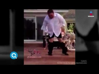 Si bailas, ¡qué no te vaya a pasar lo mismo que a este bailarín! | Qué Importa