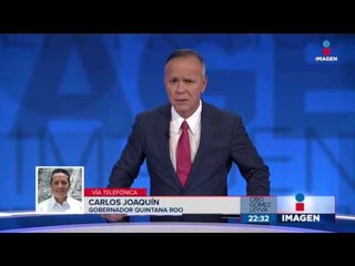 Скачать видео: Tormenta tropical 'Franklin' pone en alerta a Quintana Roo | Noticias con Ciro Gómez Leyva