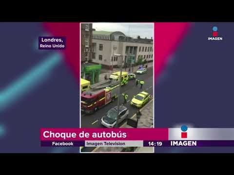 ¡Otra vez! Choca autobús de doble piso | Noticias con Yuriria Sierra