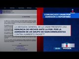 La UNAM responde por venta de droga en C.U. | Noticias con Ciro Gómez Leyva