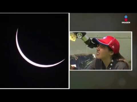 Así se vivió el eclipse solar 2017 | Noticias con Yuriria Sierra