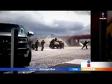 Fuertes imágenes de enfrentamiento entre militares y delincuentes | Noticias con Francisco Zea