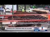 ¡Les tomará un mes reparar el socavón de la colonia Juárez! | Noticias con Ciro Gómez Leyva