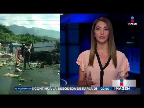 ¡Se cae camión de cerveza y la gente se roba las sobras! | Noticias con Ciro Gómez Leyva