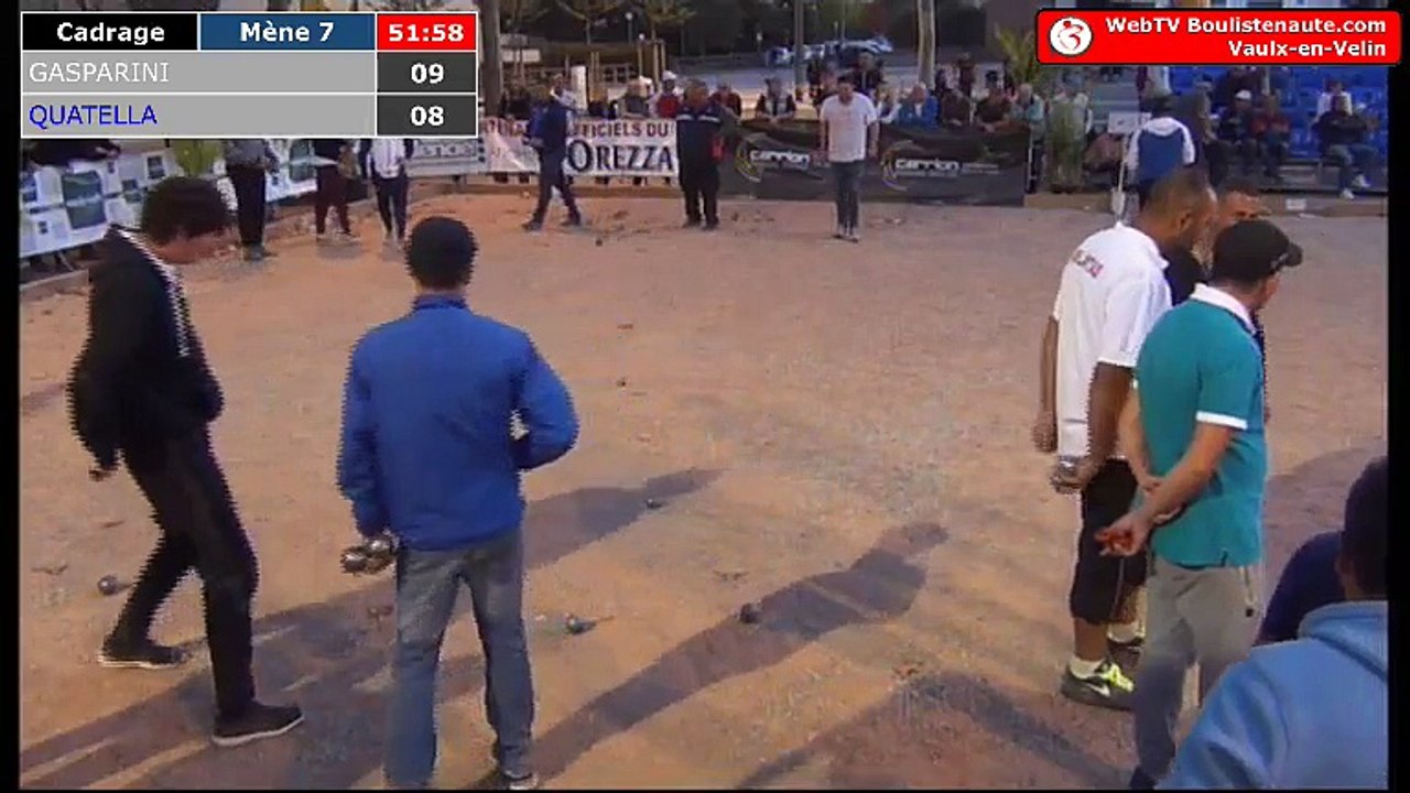 International à pétanque de Vaulx-en-Velin 2018 : 3 parties du samedi soir