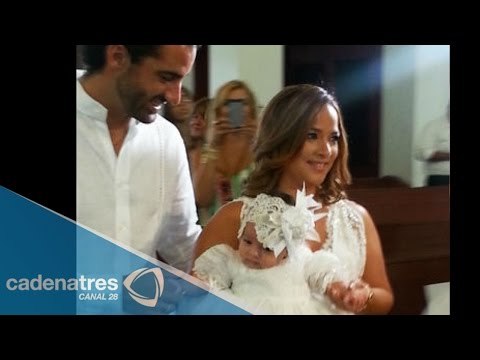 Adamari López y Toni Costa bautizaron a su hija en Puerto Rico