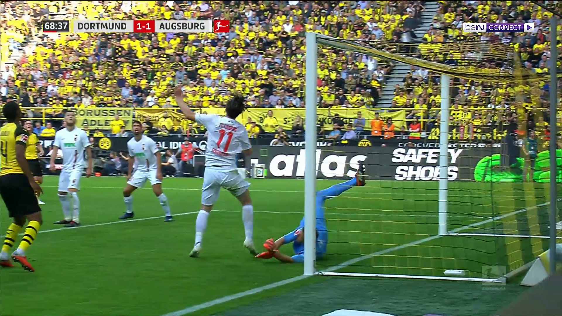Alcacer wins it for Dortmund - HL