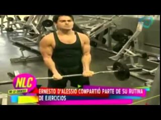 Ernesto D'Alessio compartió parte de su rutina de ejercicios