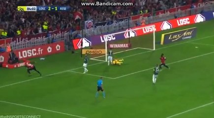 Goal  N.Pepe  Lille  3  -  1  Saint-Etienne  06.10.2018  HD