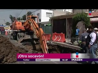 ¡Otro socavón en la Gustavo A. Madero! | Noticias con Yuriria Sierra