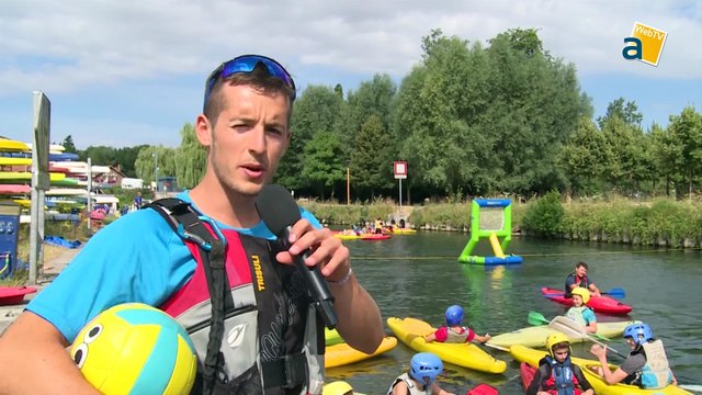 STAGE DE DECOUVERTE LES JEUNES ONT LA PECHE AVEC L'ASL CANOE KAYAK DE SAINT-LAURENT-BLANGY