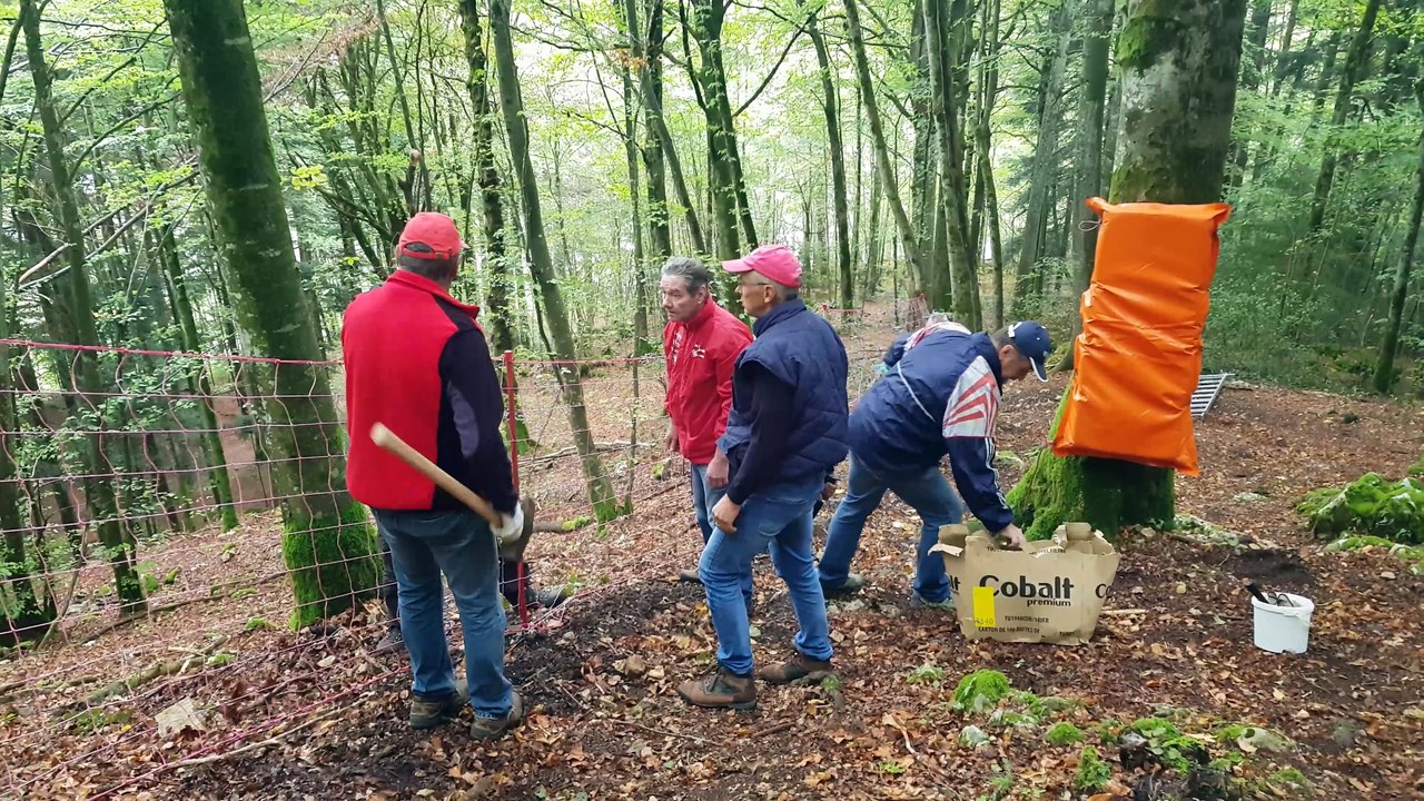 Extrême sur Loue : avant la course, les circuits préparés et sécurisés par les bénévoles