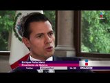 EPN habla por primera vez sobre AMLO | Noticias con Yuriria Sierra