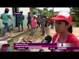 Mujeres ayudan comunidad de Chiapas tras fuerte sismo | Noticias con Yuriria Sierra