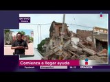 Ya llegó la ayuda a Oaxaca a damnificados por sismo | Noticias con Yuriria Sierra
