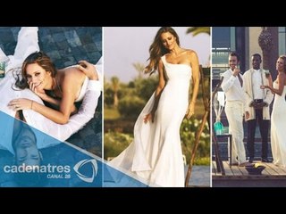 Lola Ponce y Aarón Díaz se casaron en Marruecos