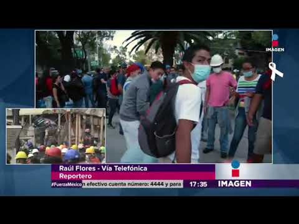 Descartan la caída del Plaza Condesa | Noticias con Yuriria Sierra