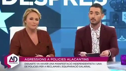 Apunt (la televisión autónomica pública valenciana) se niega a preguntar en español cuando lo pide una entrevistada de Jusapol