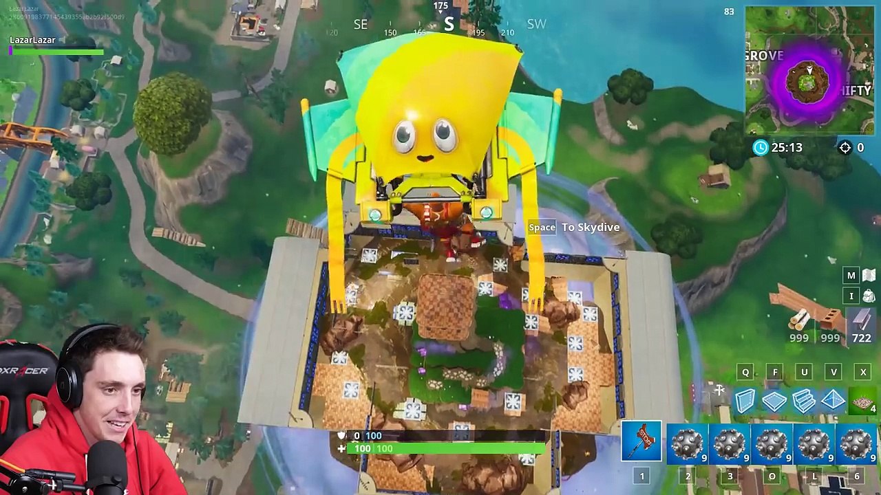 ICY ISLAND TRAPBALL Custom Gamemode - Fortnite Battle Royale