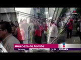 Desalojan Torre de Pemex por amenaza de bomba | Noticias con Yuriria Sierra