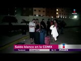 CDMX reporta saldo blanco ante terremoto | Noticias con Yuriria Sierra