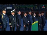 Así fue la ceremonia del 19 de septiembre en el Zócalo | Noticias con Francisco Zea