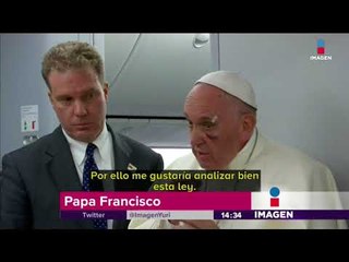 Papa Francisco le pide a Donald Trump que reconsidere el DACA | Noticias con Yuriria Sierra