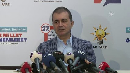 Çelik: "(Yabancı Danışmanlık Şirketleri) Cumhurbaşkanımızın O Danışmanlığın Sona Erdirilmesi...