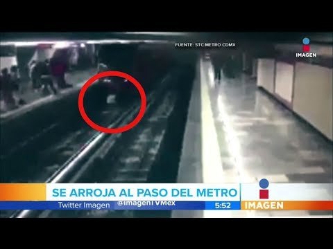 Hombre se arroja al paso del Metro | Noticias con Francisco Zea