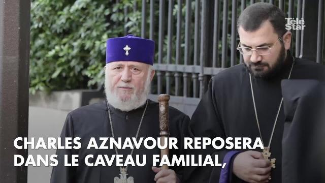 PHOTOS. Michel Drucker, André Manoukian... les amis de Charles Aznavour à la cathédrale arménienne de Paris pour les osbèques du chanteur