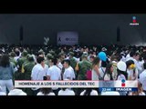 El Tec de Monterrey realizó un homenaje a los alumnos que murieron en el sismo | Noticias con Ciro