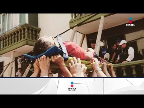 Él capturó emotivos momentos del 19S | Noticias con Francisco Zea