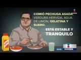 Javier Duarte terminó su huelga de hambre por riesgo a su salud | Noticias con Ciro Gómez Leyva