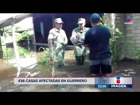 Lluvias provocan inundaciones en Guerrero | Noticias con Ciro Gómez Leyva