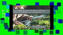 D.O.W.N.L.O.A.D [P.D.F] Agricultural Marketing and Price Analysis [P.D.F]