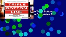 D.O.W.N.L.O.A.D [P.D.F] The Triple Bottom Line: How Today s Best-Run Companies Are Achieving