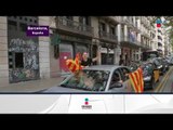 Cataluña paralizada por huelga de independencia | Noticias con Yuriria Sierra