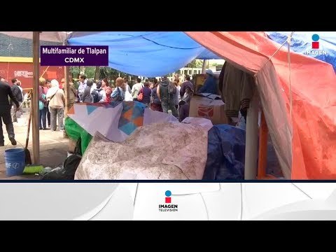 Las personas de multifamiliar derrumbado viven en pésimas condiciones | Noticias con Yuriria Sierra