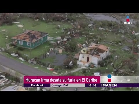 El paso de Irma deja daños graves en islas Caribeñas | Noticias con Yuriria Sierra