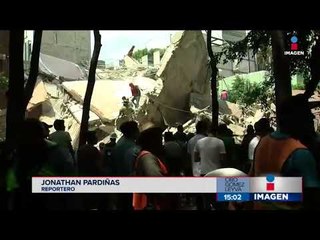Hay personas atrapadas en edificio de la colonia Juárez | 19 de septiembre 2017