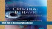 Popular Criminal Behavior: A Psychological Approach