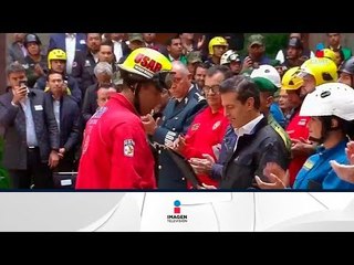 Reconocen cuerpos de rescate y brigadistas por el 19S | Noticias con Yuriria Sierra