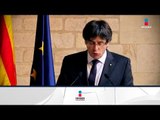 No habrá elecciones en Cataluña, advierte Puigdemont | Noticias con Francisco Zea