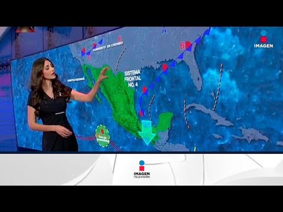 Entrará un nuevo frente frío | Noticias con Yuriria Sierra