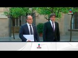 Persiguen al ex presidente catalán Carles Puigdemont | Noticias con Yuriria Sierra